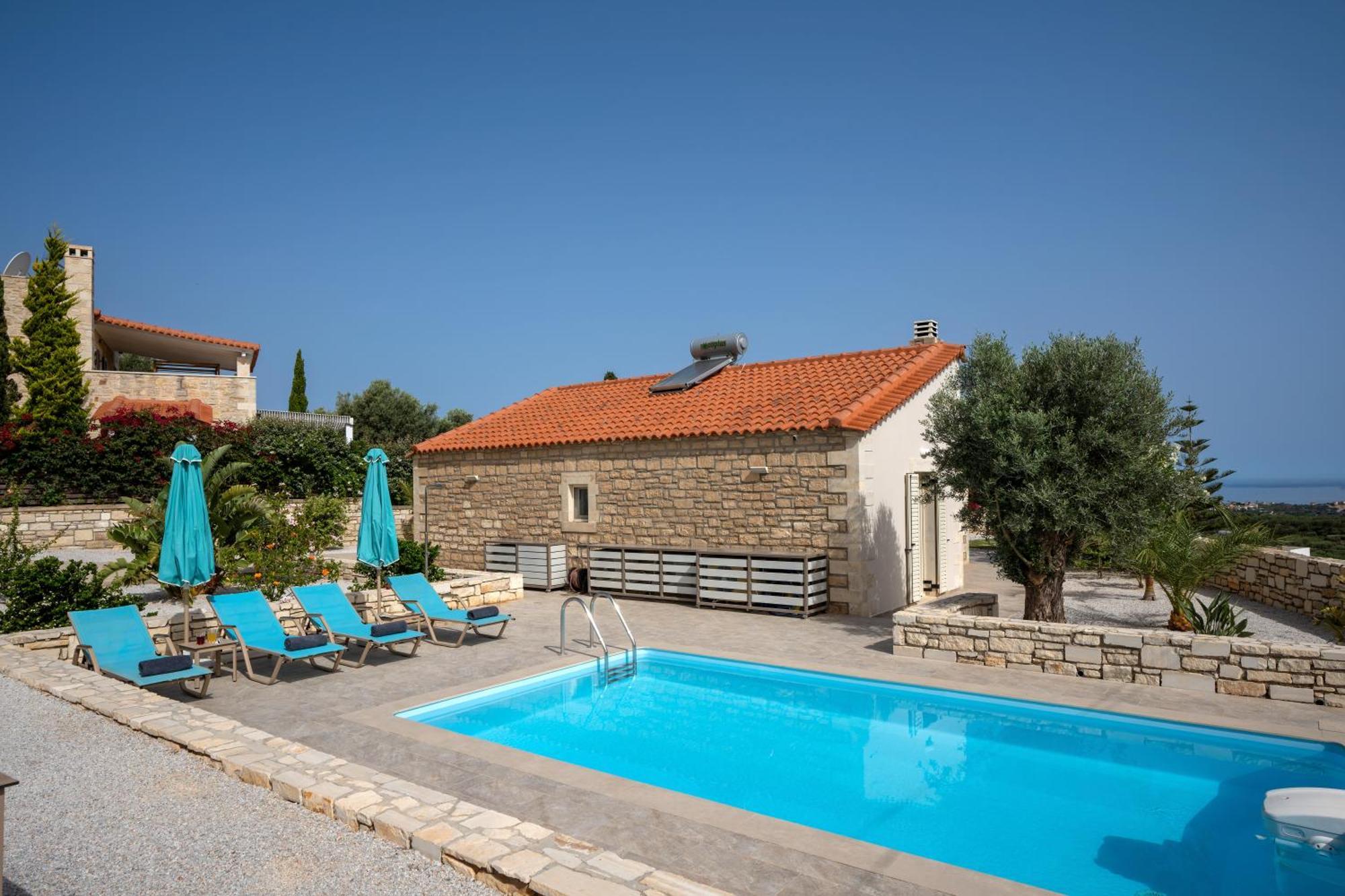 Villa Vasiliki Private Pool Erfoi Exterior foto